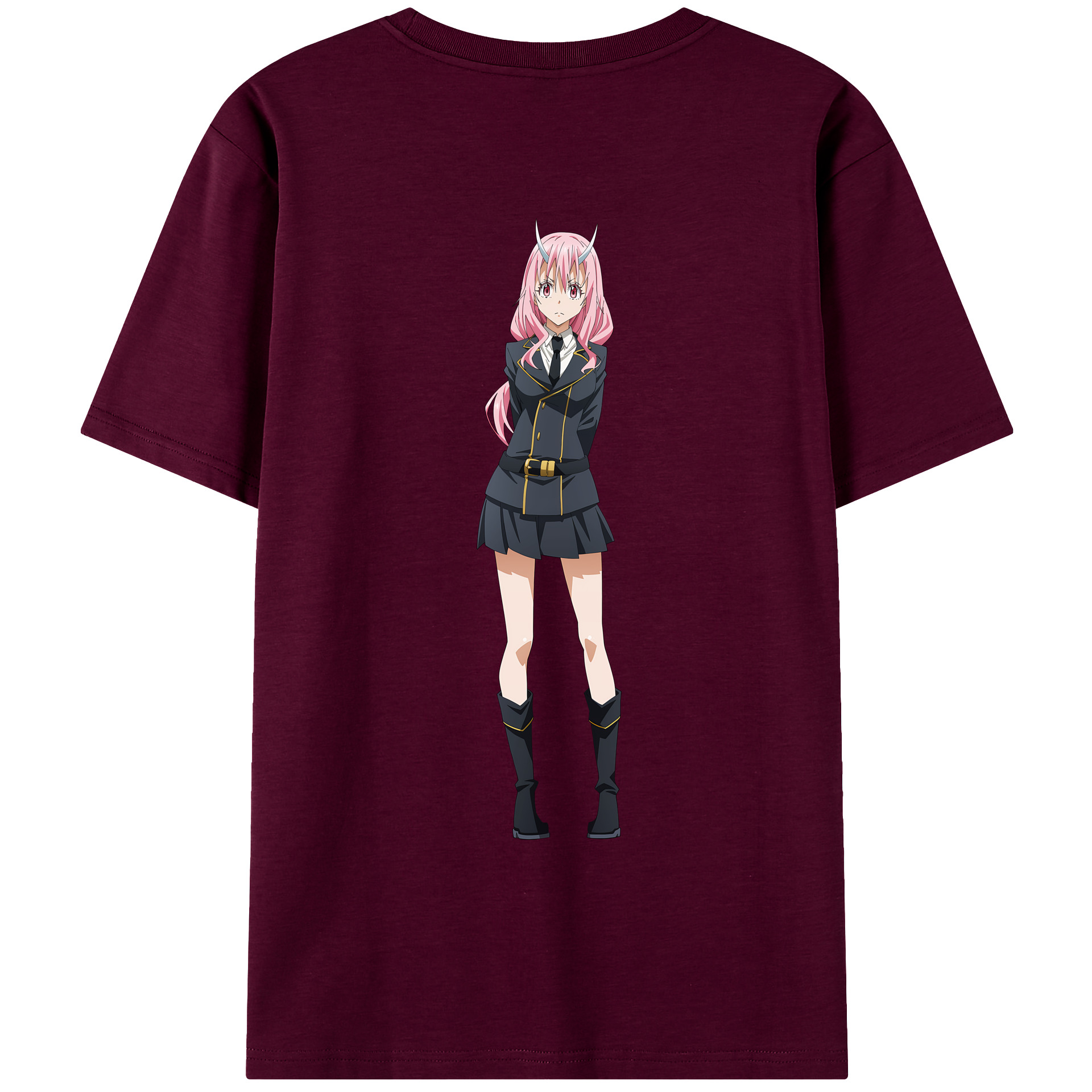 （画像用） 転スラ Regarding Reincarnated to Slime レディース半袖Tシャツ(バックプリント)
